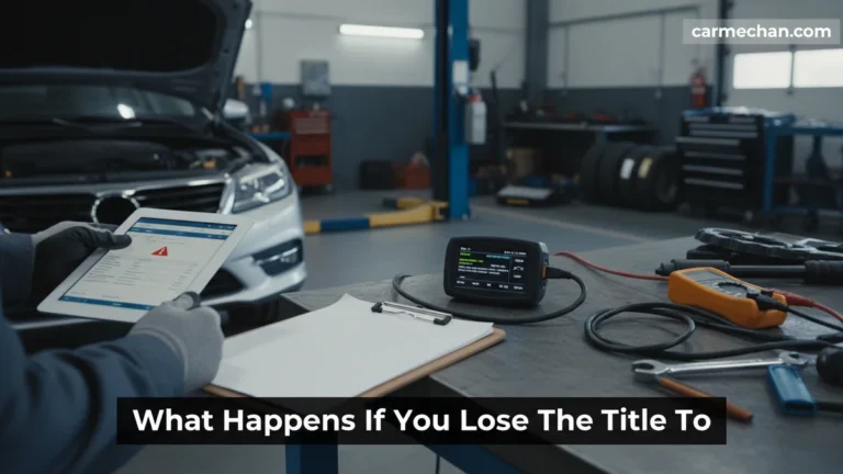 What Happens If You Lose The Title To Your Car Fix 2026
