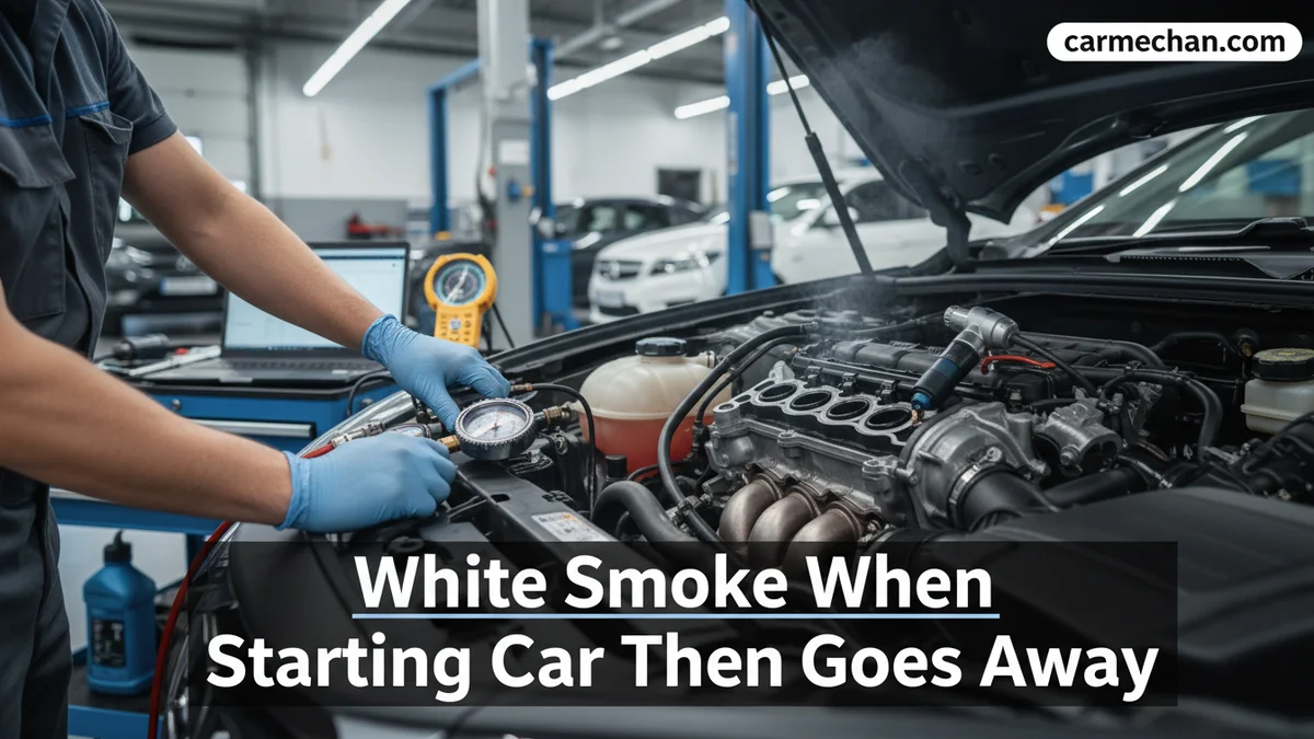 White Smoke When Starting Car Then Goes Away White Smoke When Starting Car Then Goes Away visual guide showing the main topic and key context
