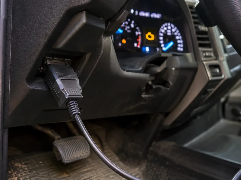 Ford F-150 DEF system reset diagnosis with OBD2 scanner
