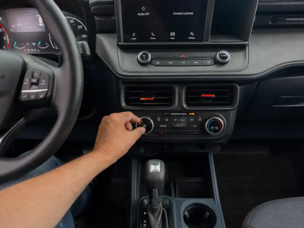 Ford Maverick idle relearn procedure with accessories turned off