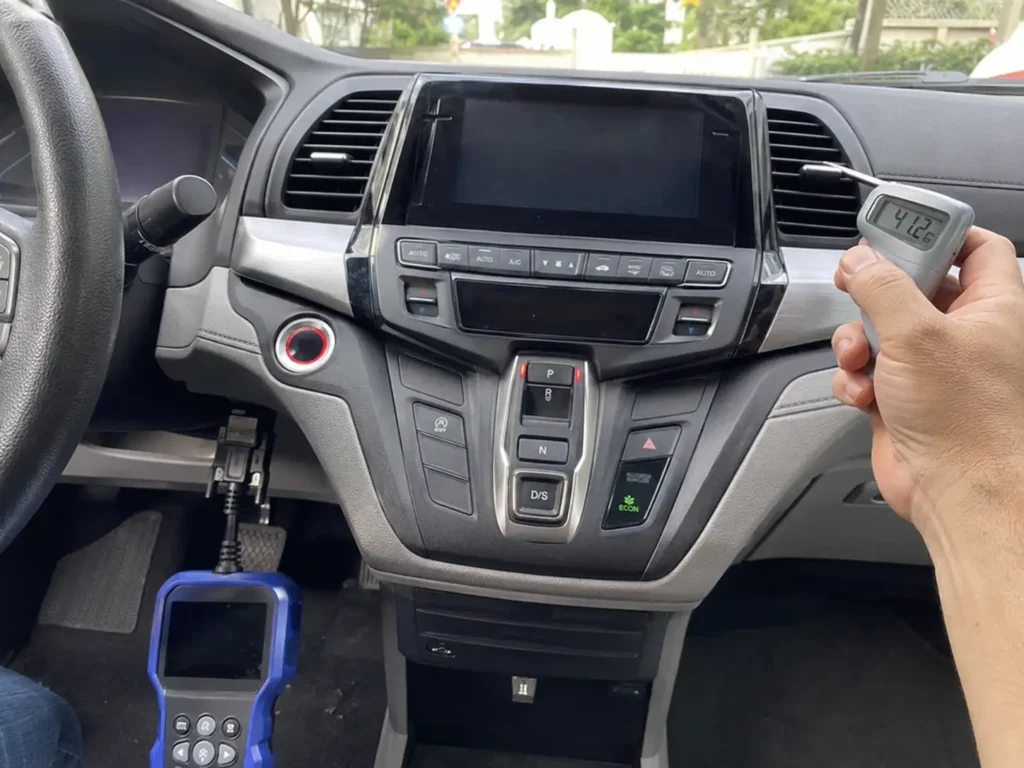 Honda Odyssey AC not working diagnostic scan and vent test