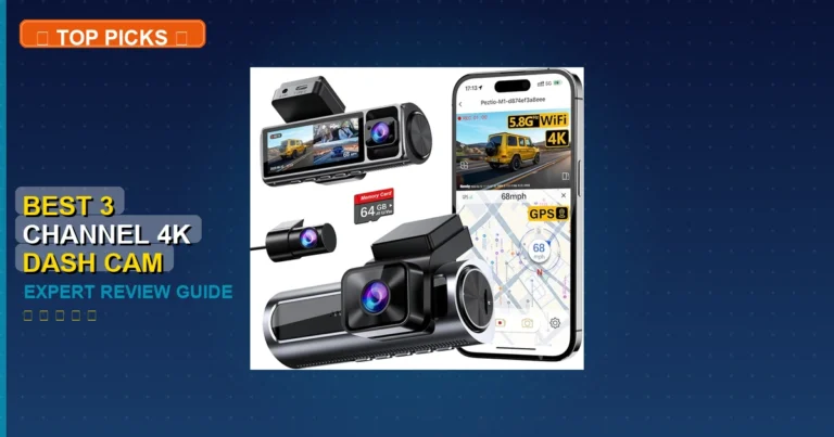 5 Best 3 Channel 4K Dash Cam: Expert-Tested 2026
