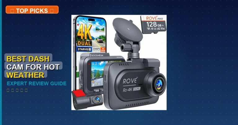 5 Best Dash Cam For Hot Weather: Expert Reviewed 2026