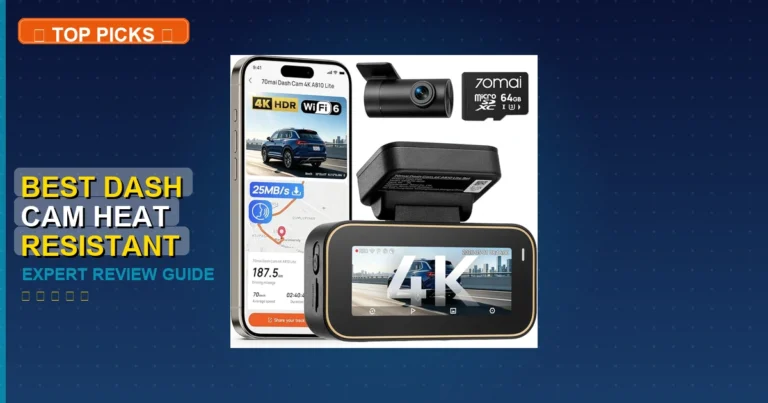 10 Best Dash Cam Heat Resistant: Expert-Tested 2026