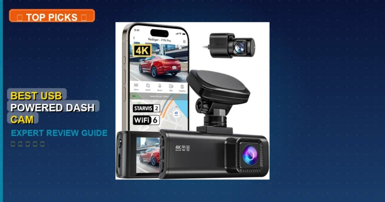 7 Best Usb Powered Dash Cam: Top Rated 2026