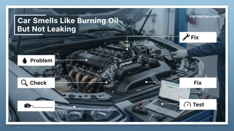 Car Smells Like Burning Oil But Not Leaking Expert 2026