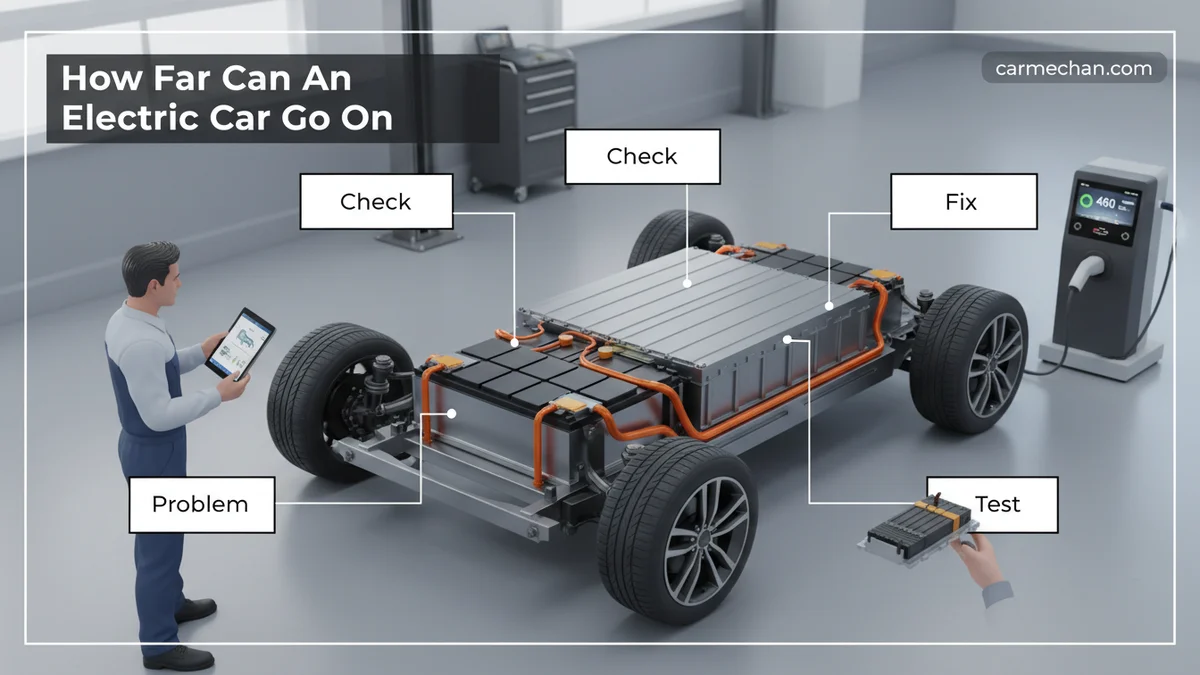 How Far Can An Electric Car Go On One Charge How Far Can An Electric Car Go On One Charge visual guide showing the main topic and key context