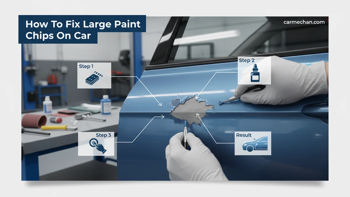 How To Fix Large Paint Chips On Car How To Fix Large Paint Chips On Car visual guide showing the main topic and key context