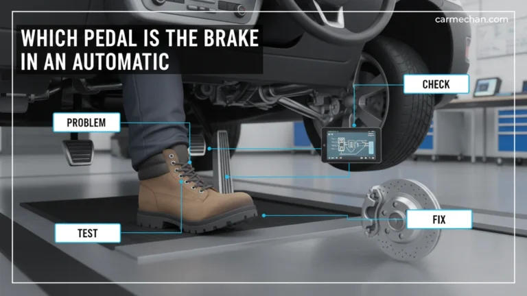 Which Pedal Is The Brake In An Automatic Car Real 2026 Guide