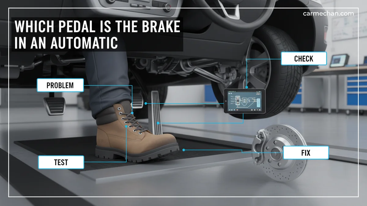 Which Pedal Is The Brake In An Automatic Car Which Pedal Is The Brake In An Automatic Car visual guide showing the main topic and key context