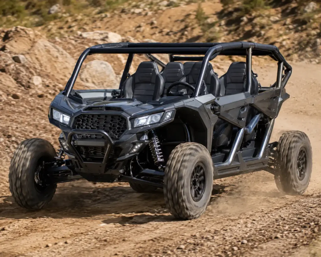 Premium 48V 4 seater dune buggy ride on vehicle for older kids on dirt terrain