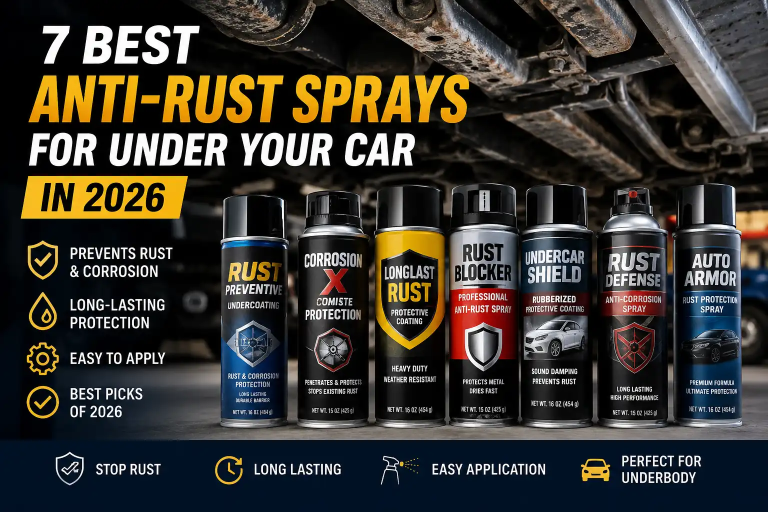 Best anti-rust spray for under your car guide