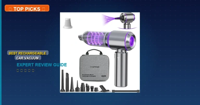 7 Best Rechargeable Car Vacuum: Quality Picks 2026 - car vacuum cleaner