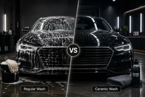 Ceramic Car Wash vs Regular comparison