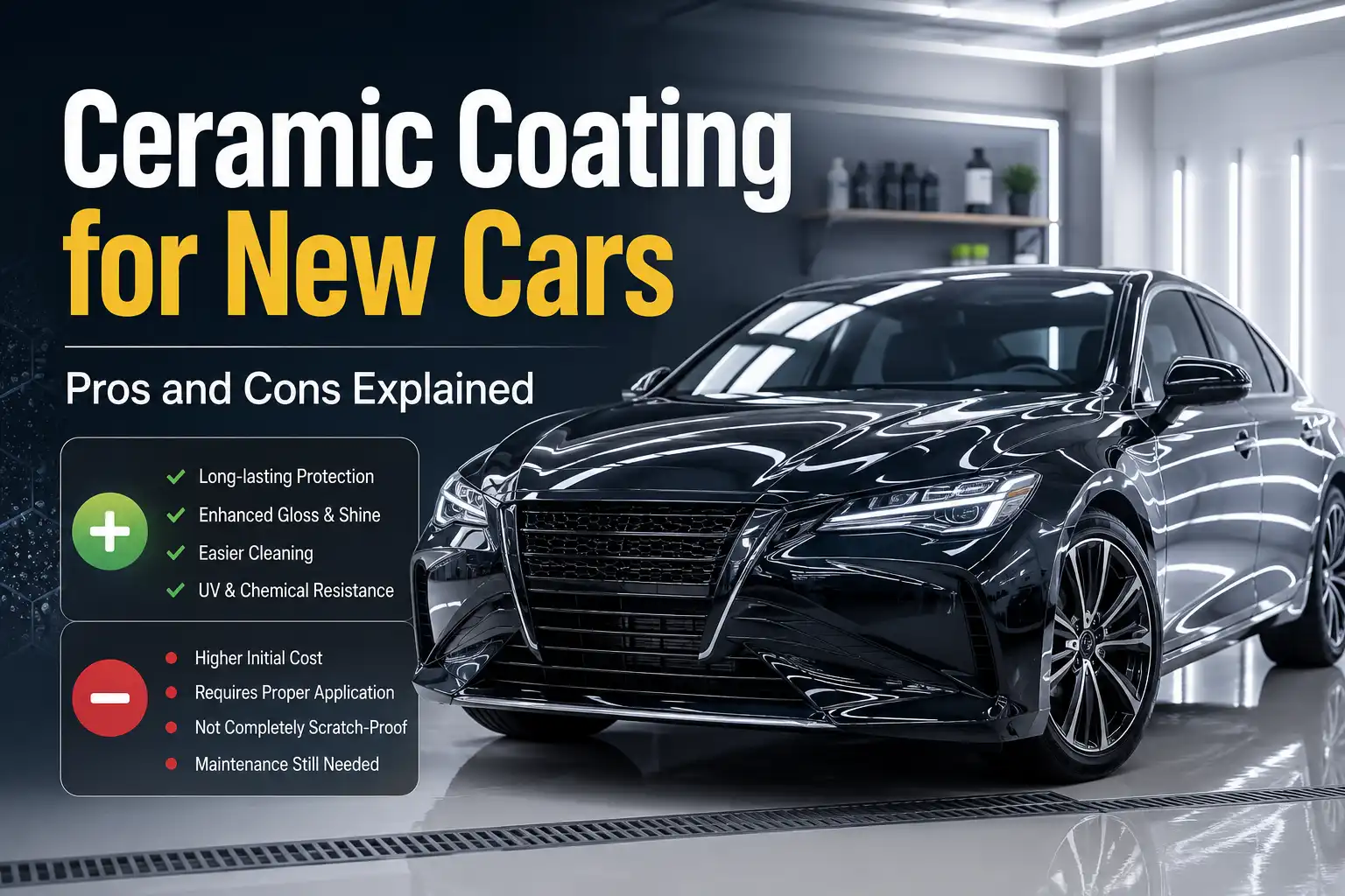 Ceramic coating for new cars pros and cons guide