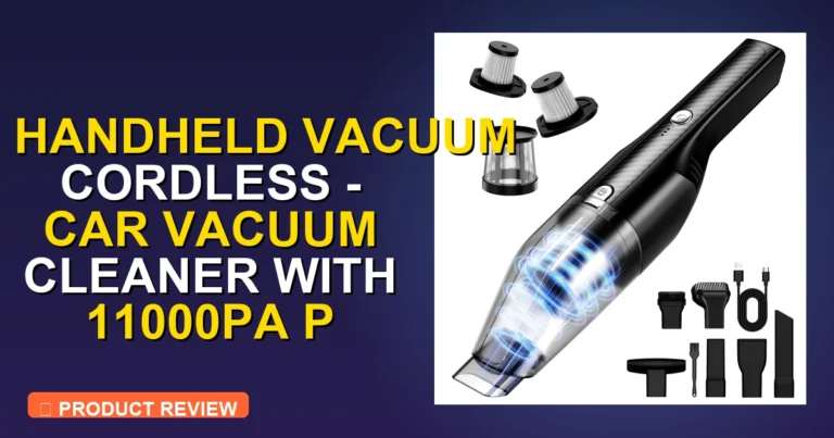 Antaha Handheld Car Vacuum Review: Pros, Cons & Verdict 2026 - car vacuum cleaner