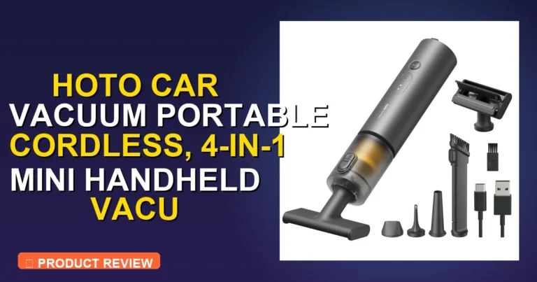 Hoto Car Vacuum Review: Pros, Cons & Verdict 2026 - car vacuum cleaner