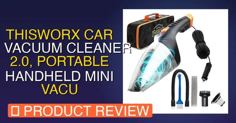 Thisworx Car Vacuum Cleaner 2.0 Review Review – Pros, Cons & 2026 - car vacuum cleaner