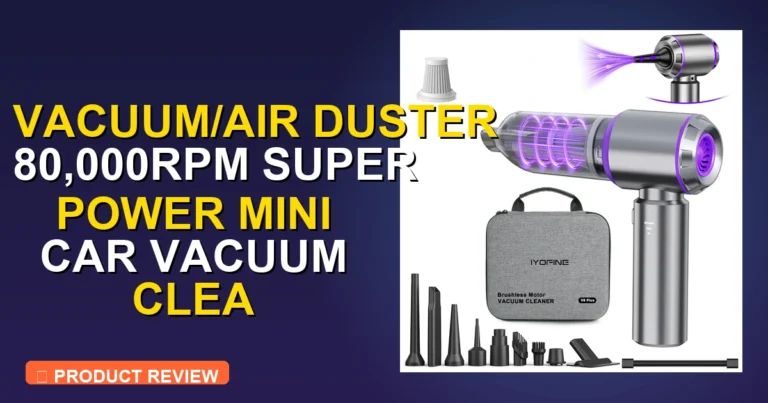 Vacuum/air Duster Car Vacuum Review: Worth It 2026 - car vacuum cleaner