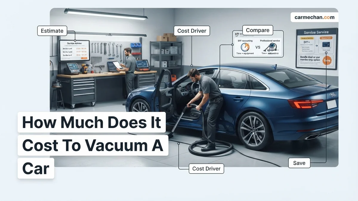 How Much Does It Cost to Vacuum a Car in 2026 Real Guide - car vacuum cleaner