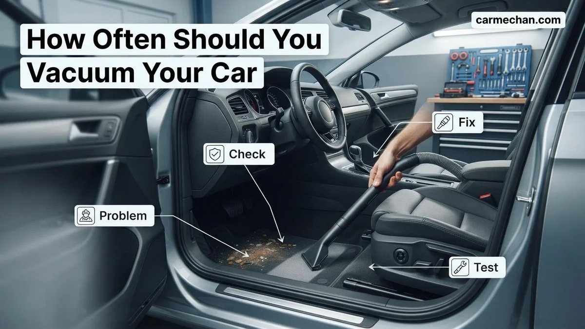 How Often Should You Vacuum Your Car Expert Guide 2026 - car vacuum cleaner