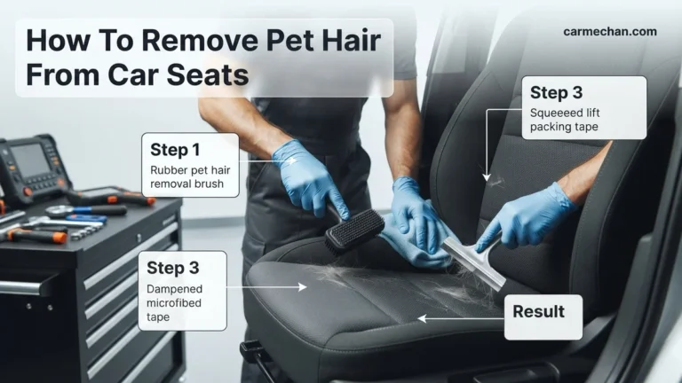 How To Remove Pet Hair From Car Seats Without A Vacuum 2026 - car vacuum cleaner