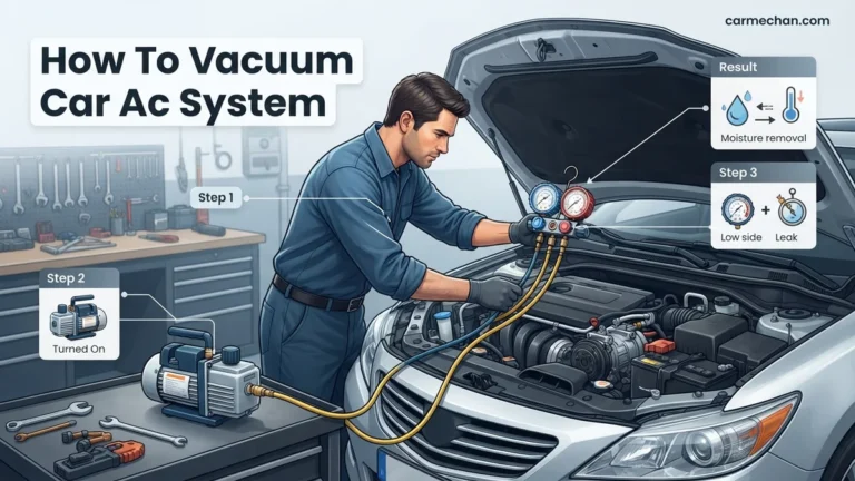 How to Vacuum Car AC System Step-by-Step Guide 2026 - car vacuum cleaner