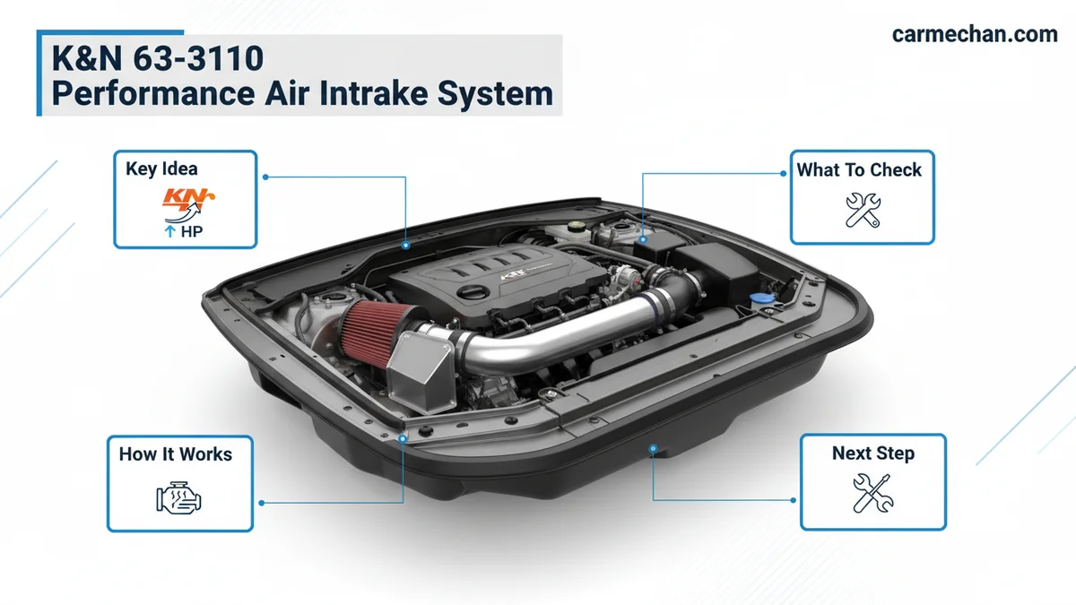 K&N 63 3110 Performance Air Intake System K&N 63 3110 Performance Air Intake System expert guide showing the main topic and key context