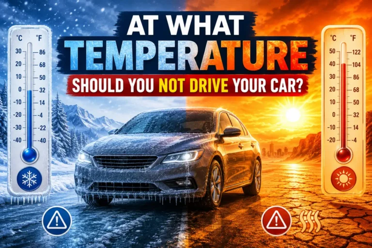 Extreme cold and heat driving safety temperature guide