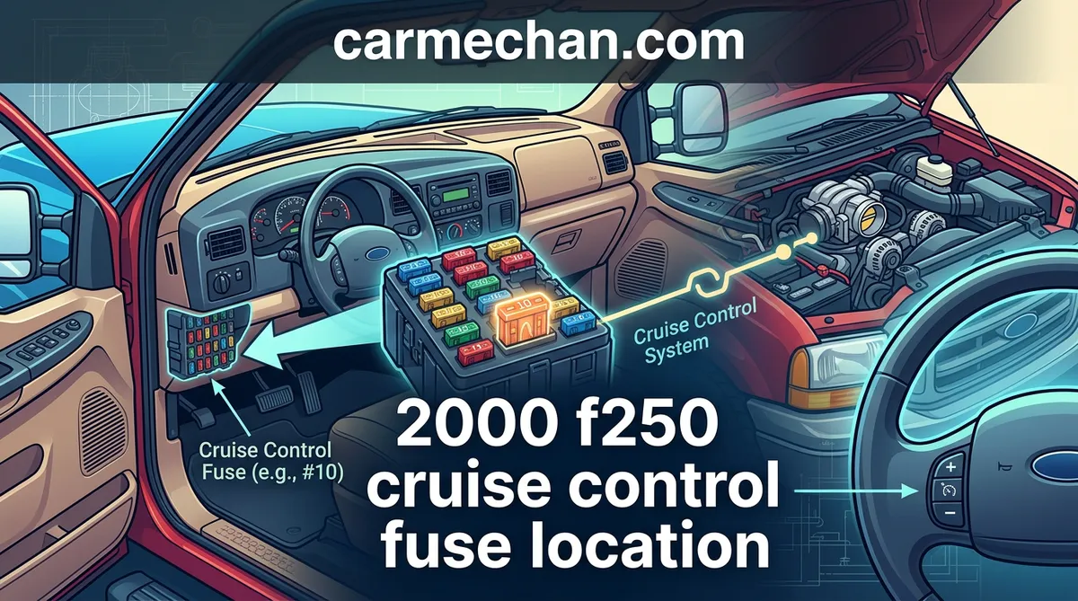 2000 f250 cruise control fuse location