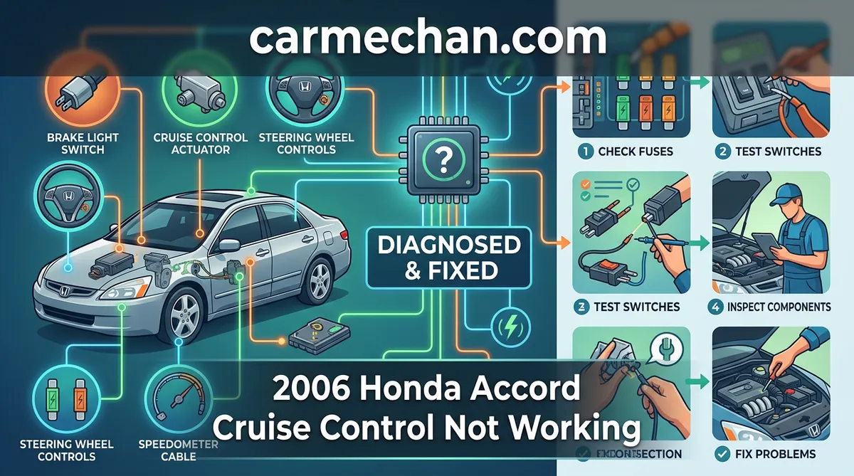 2006 honda accord cruise control not working