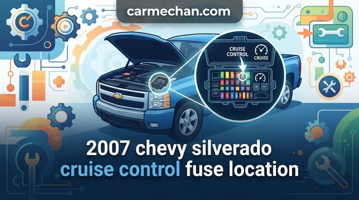 2007 chevy silverado cruise control fuse location