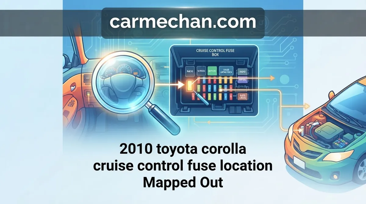 2010 toyota corolla cruise control fuse location