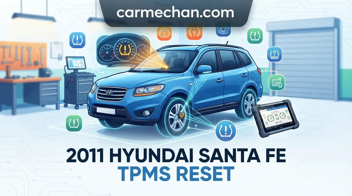 2011 hyundai santa fe tpms reset