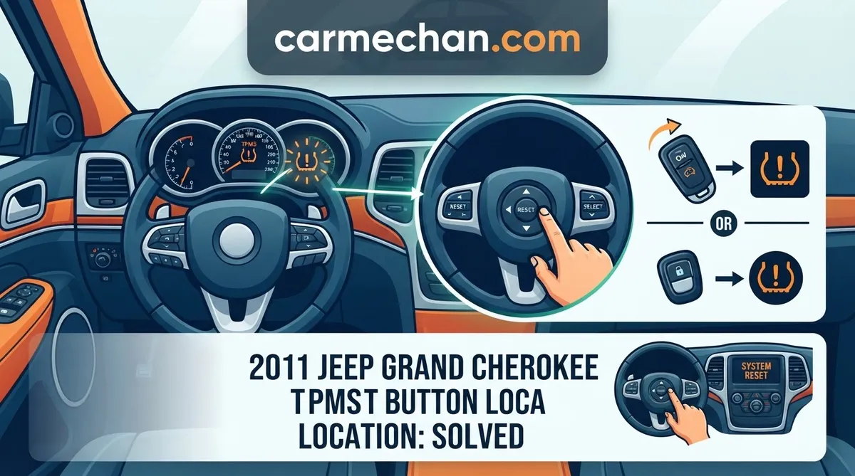 2011 jeep grand cherokee tpms reset button location