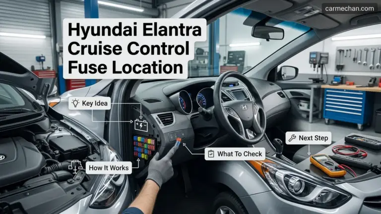 2013 Hyundai Elantra Cruise Control Fuse Location 2026