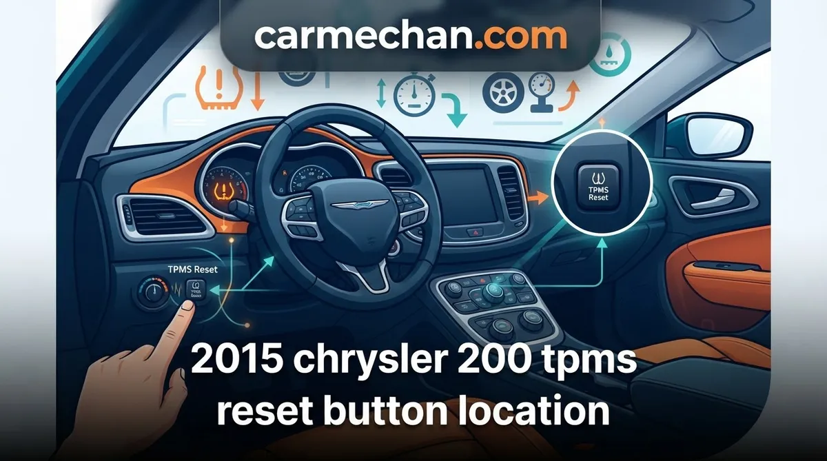 2015 chrysler 200 tpms reset button location
