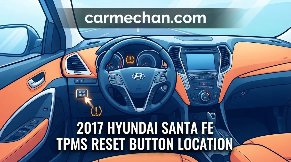 2017 hyundai santa fe tpms reset button location