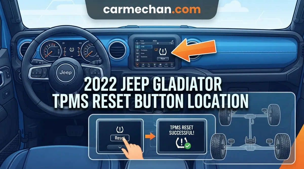 2022 jeep gladiator tpms reset button location