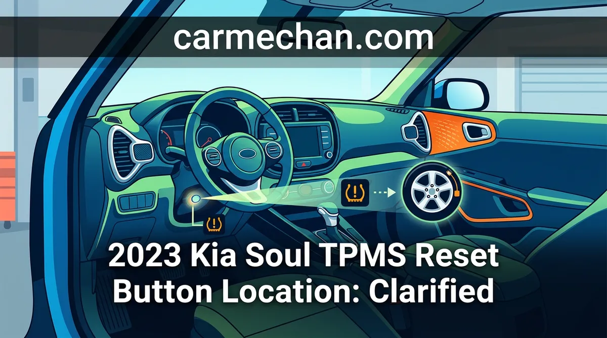 2023 kia soul tpms reset button location