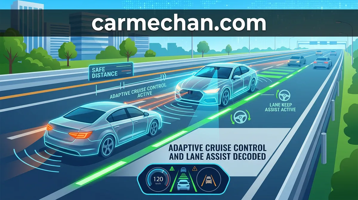 adaptive cruise control and lane assist