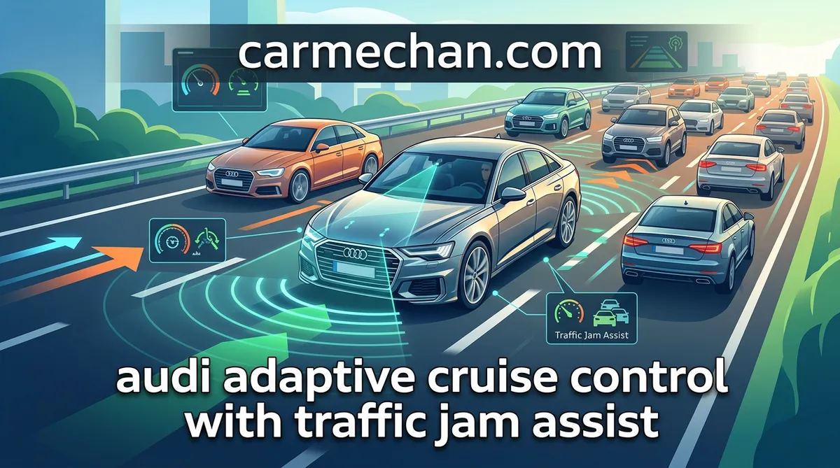 audi adaptive cruise control with traffic jam assist