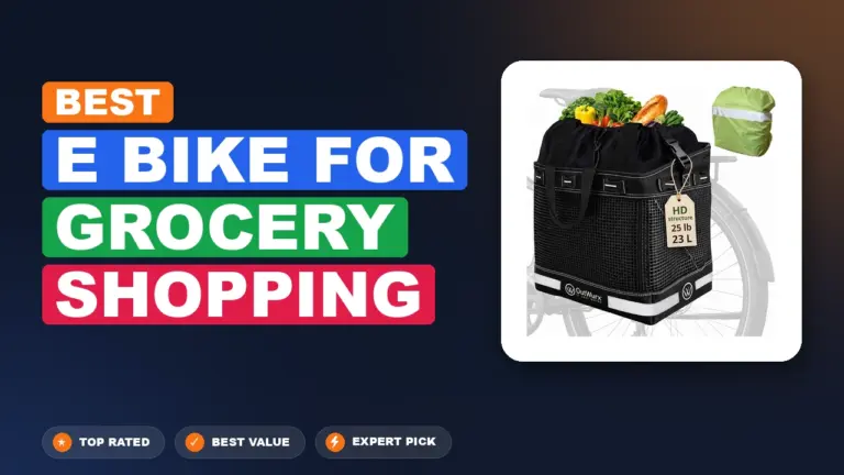 3 Best E Bike For Grocery Shopping: Top Rated 2026