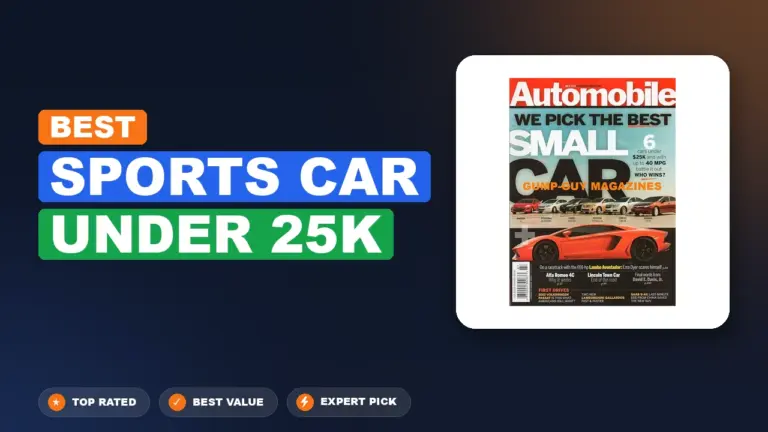 5 Best Sports Car Under 25K: Expert Reviewed 2026