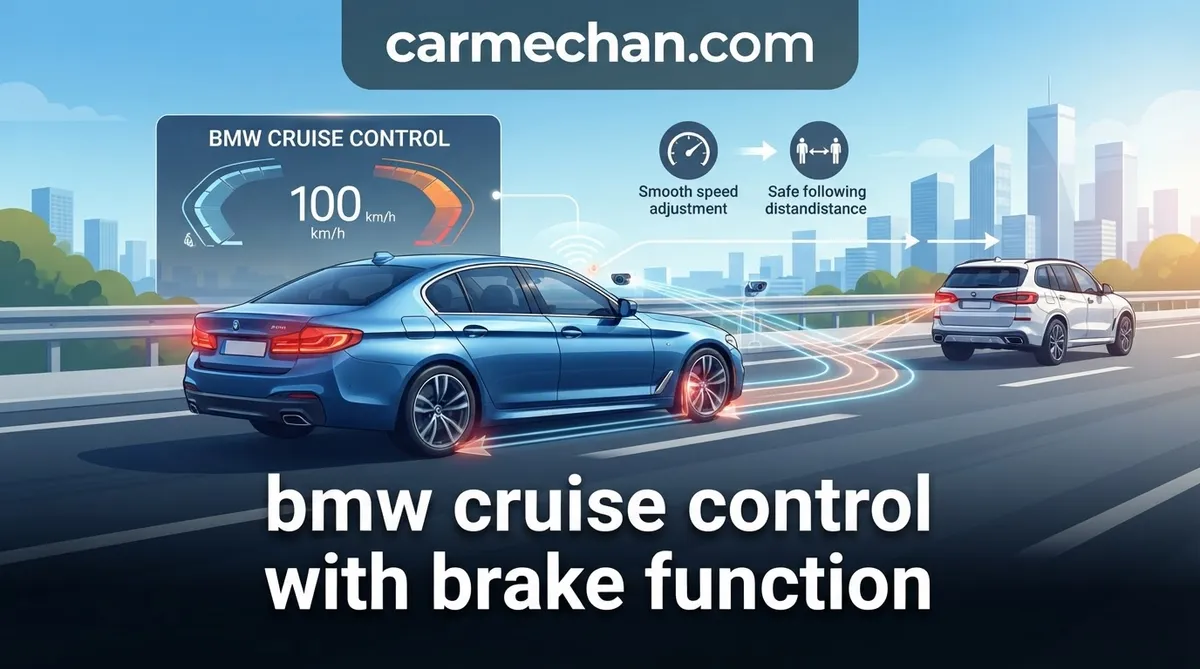 bmw cruise control with brake function