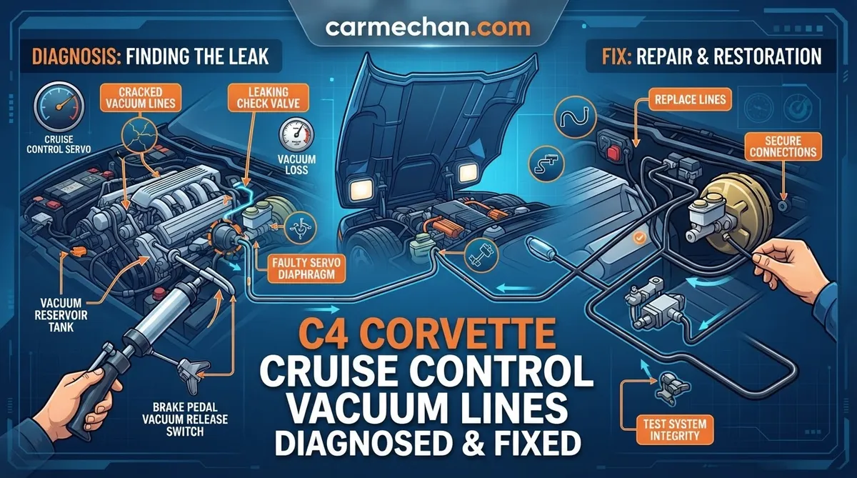 c4 corvette cruise control vacuum lines