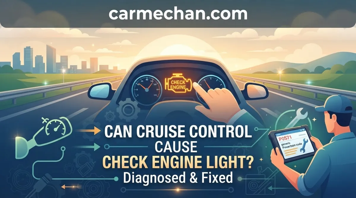 can cruise control cause check engine light