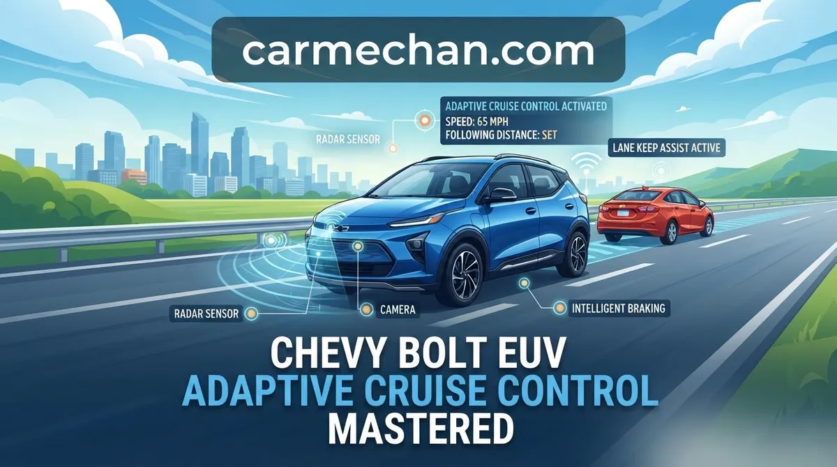 chevy bolt euv adaptive cruise control
