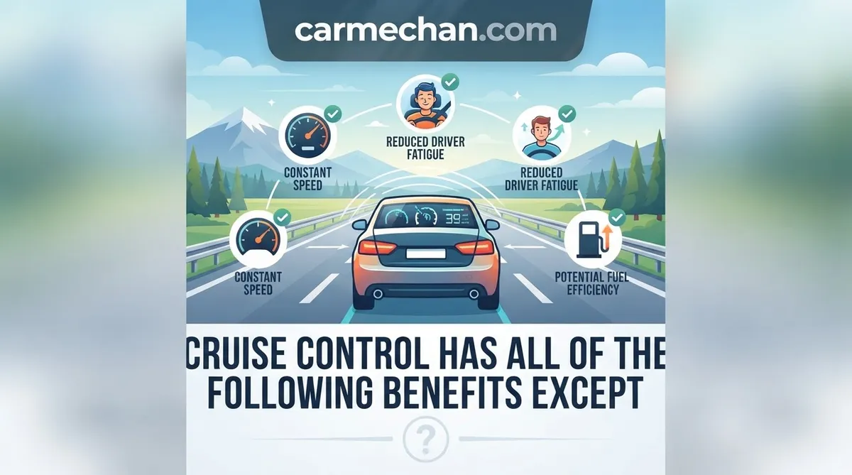 cruise control has all of the following benefits except