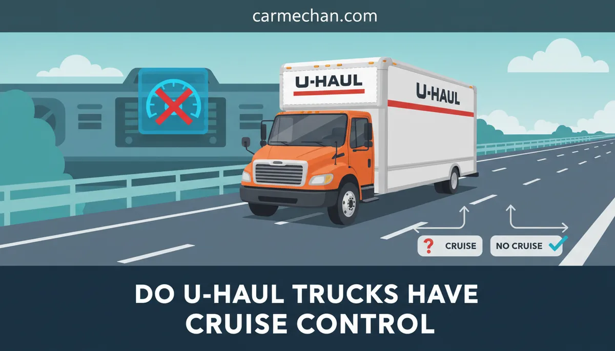 do uhaul trucks have cruise control